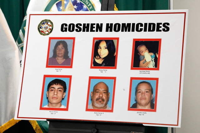   Poster žrtava ubojstva u Goshenu