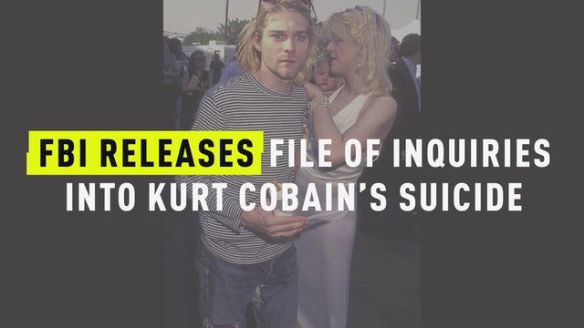 FBI publica archivo de investigaciones sobre el suicidio de Kurt Cobain