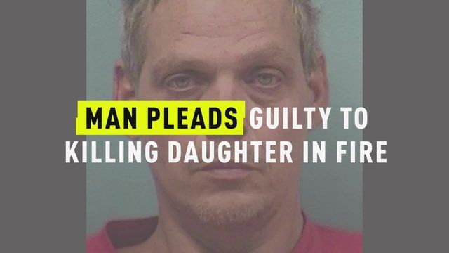 L'uomo si dichiara colpevole di aver ucciso la figlia dando fuoco alla loro casa mentre era intrappolata all'interno