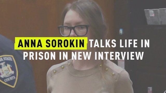 Anna Sorokin, estafadora que se hizo pasar por rica heredera, detalla la vida en prisión en una nueva entrevista