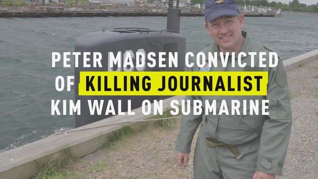 Peter Madsen, ki je ubil novinarko Kim Wall na krovu domače podmornice, obsojen na neuspešen pobeg iz zapora