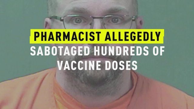 Kahetsev apteeker, kes hävitas Wisconsinis mõistetud COVID-19 vaktsiinidoosid