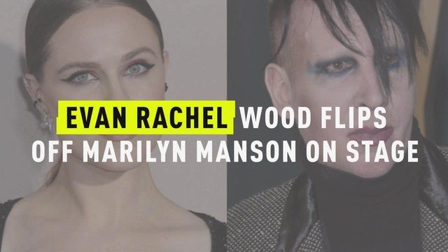 'Para mis compañeros sobrevivientes:' Evan Rachel Wood se burla de Marilyn Manson después de su aparición en Kanye West