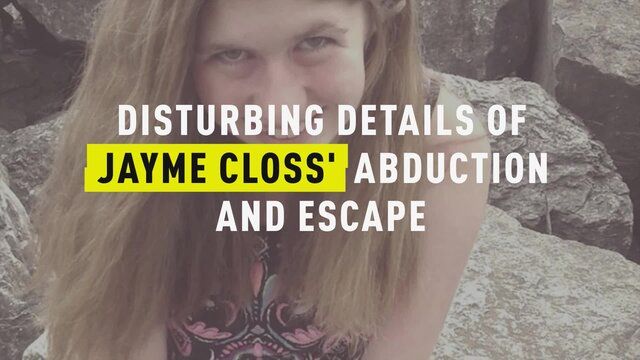 'Ho sento, Jayme! Per a tot': el sospitós del segrest de Jayme Closs ofereix disculpes amb lletres de bombolles