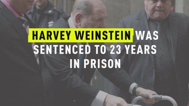 Harvey Weinstein odsúdený na 23 rokov väzenia za znásilnenie a sexuálne napadnutie