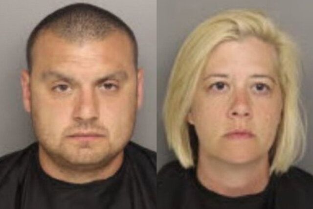 Entregas policiales de Kristopher y Candace Valadez